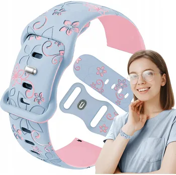 Řemínek na hodinky Řemínek pro Garett Kids Cloud 4G, Tech, Fit řemínek 22mm V10, V14