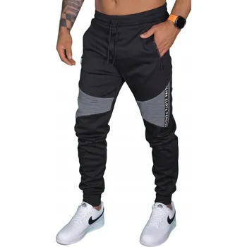 J STYLE pánské tepláky 15K1839 černé, velikost XXL