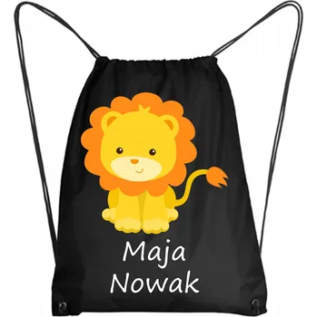 Školní batoh Školní Vak na Boty Batoh do Tělocvičny do Školky LEV ROZTOMILÝ + JMÉNO