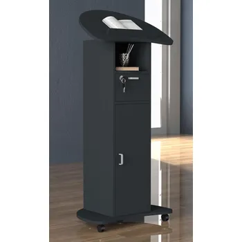 přebalovací pult a komoda VCM Pultík Redola L, antracit 486653