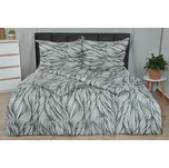 Jarní Bavlněné povlečení PLUS BONITA šedé