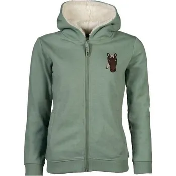 Jezdecké oblečení HKM Mikina Mia HKM, dětská, sage 134-140