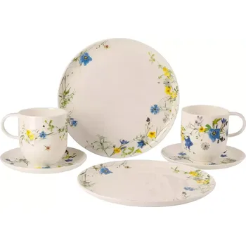 Snídaňová souprava Rosenthal Brillance Fleurs des Alpes, varianty: Sada s hrnkem