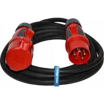 Napájecí kabel Hilark jednoduchý Prodlužovací Kabel 2 m 1 ks zásuvek černý