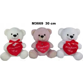 plyšák Medvídek Miluji tě 30 cm Valentýn