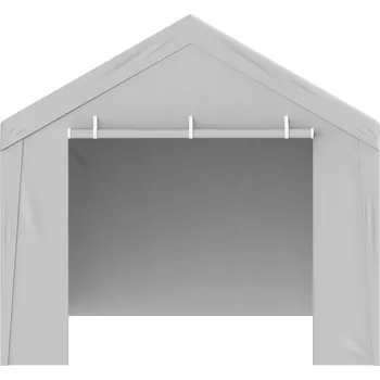 Plachta na motorové vozidlo SucceBuy Plachta na Garáž 6000x3300x850MM Stan na Auto Bílá Voděodolná