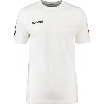 Chlapecké tričko Hummel dětské tričko bílé bavlna velikost 152