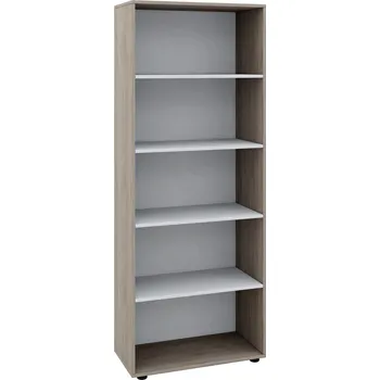 Šatní skříň VCM Víceúčelová skříň Vandol l bez dveří, dub sonoma 487921