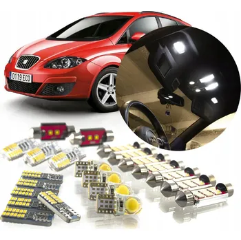 Osvětlení interiéru vozidel Seat ALTEA - SADA LED OSVĚTLENÍ INTERIÉRU! VIP