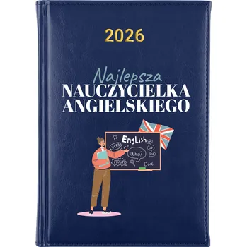 Kalendář Knižní kalendář 2026 A5 modrý