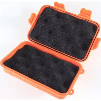 kempingová židle Vodotěsný box pro uložení nářadí EDC pro přežití v přírodě S oranžová (KMP12)