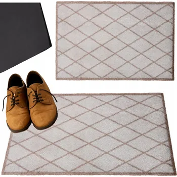 Rohožka Hotová gumová textilní rohožka do interiéru 50 x 70 cm