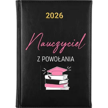 Kalendář Knižkový kalendář 2026 A5 černý