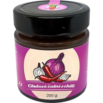 Omáčka chilli-semena - Cibulové čatní s chilli - 200 g