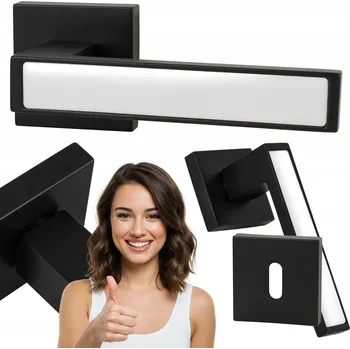 Dveřní kování Klika ke dveřím interiérová MODENA S1 + rozeta Klíč