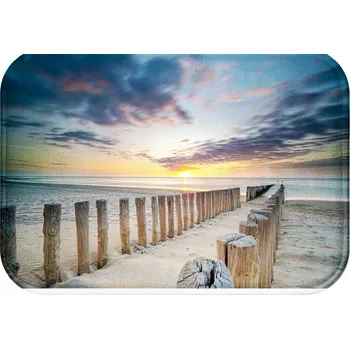 Koupelnová předložka KOUPELNOVÁ PŘEDLOŽKA PROTISKLUZOVÁ RYCHLESCHNOUCÍ VODĚODOLNÁ STYL PŘÍRODA