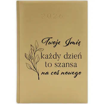 Kalendář Knižní kalendář 2026 A5 zlatý