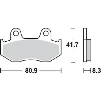 BRAKING desky 887SM1 2H16295213