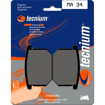 Nářadí na motocykly Brzdové destičky TECNIUM Street Organic - MA34 MA34