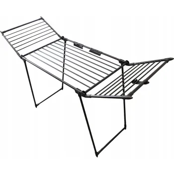 Sušák na prádlo Sušák na prádlo Brunbeste na balkon skládací černý 19 m 15 kg