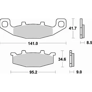 BRAKING desky 698SM1 2H25484038