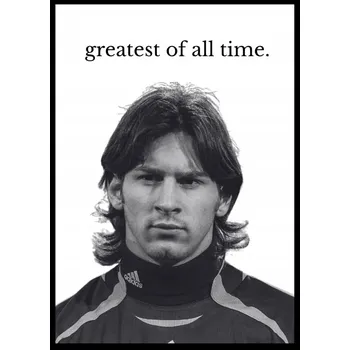 Obraz Plakát Leo Messi Barcelona Dárek pro muže, sportovní fotbal, bez rámečku, A3