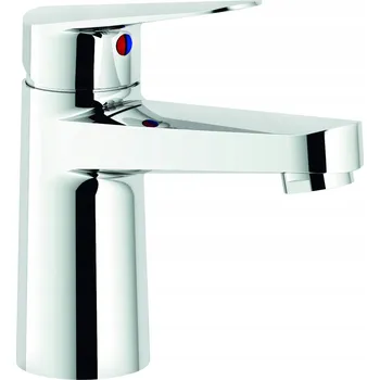 Vodovodní baterie Stojánková umyvadlová baterie Vigour ONE, stříbrná