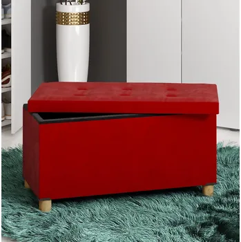 Taburet VCM Taburet Sizos L, červená 487848