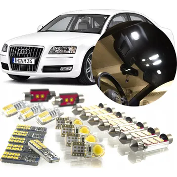 Osvětlení interiéru vozidel AUDI A8 D3 - SADA LED OSVĚTLENÍ INTERIÉRU! VIP