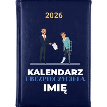 Kalendář Knižní kalendář 2026 A5 modrý