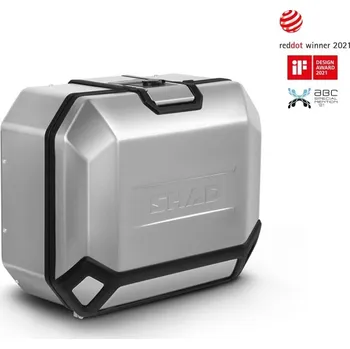 Motodoplněk Kompletní sada hliníkových kufrů SHAD TERRA, 37L topcase 36L/36L boční kufry, včetně montážní sady a plotny SHAD BMW F 900 XR 2H23370