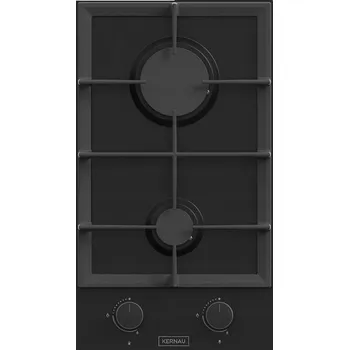Varná deska Plynová varná deska Kernau KGH 3212 CI Matt Black 30 cm