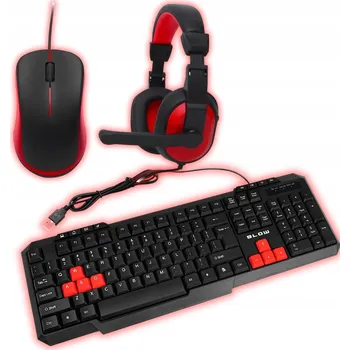GAMINGOVÁ SADA E-SPORT 3v1 pro hráče: KLÁVESNICE - MYŠ - SLUCHÁTKA