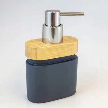 Dávkovač mýdla Ruční dávkovač mýdla stojací Duschy 250 ml černý