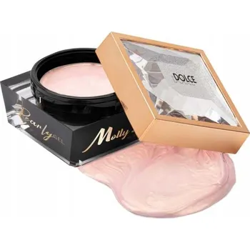 Lak na nehty Molly Lac Builder Foundation Gel 50ml odstíny růžové a fialové