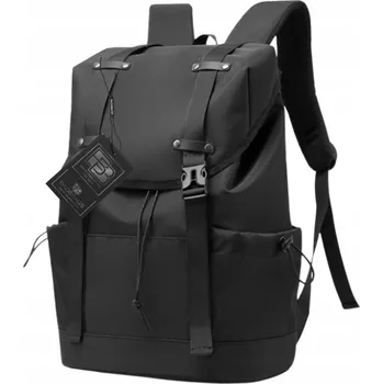 Městský batoh Plecak CZARNY Do Samolotu PODRÓŻNY Miejski Příruční BAD&BAGS Voděodolný