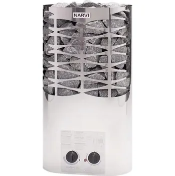Přímotop Narvi saunová kamna elektrická NS Mini 3,6kW, Steel