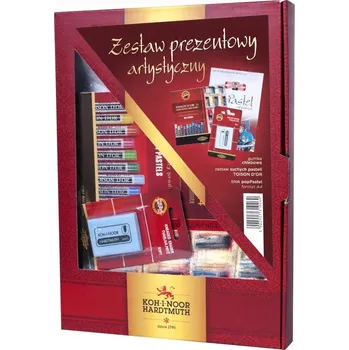 Výtvarná sada Výtvarná sada pomůcky kompletní sada suchých pastelů od Koh-I-Noor 3 ks