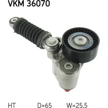 Napínák, žebrovaný klínový řemen SKF VKM 36070