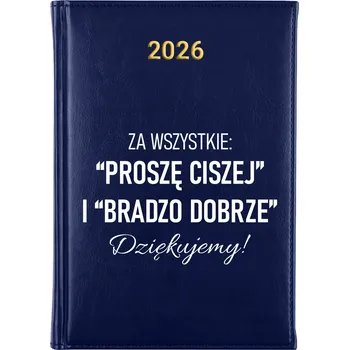 Kalendář Knižní kalendář 2026 A5 modrý