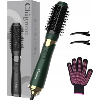Fén Kulma a kartáč na vlasy Chignon, 4 v 1 multifunkční fén