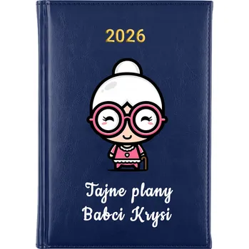 Kalendář Knižní kalendář 2026 A5 modrý