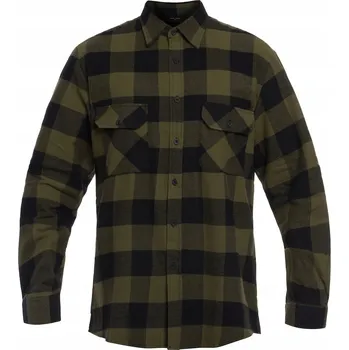 Pánská košile Mil-Tec pánská košile s dlouhým rukávem pro volný čas, klasický střih, bavlna, velikost M