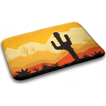 Koupelnová předložka Koupelnová předložka / kobereček Kaktus - pouštní motiv