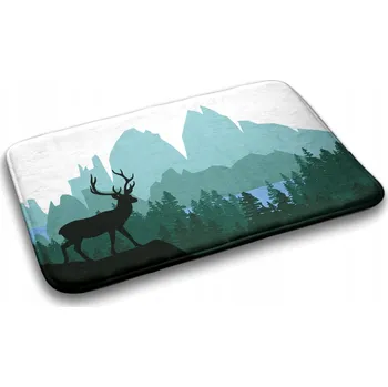 Koberec Měkký Koberec Kobereček do Koupelny Les Jelen