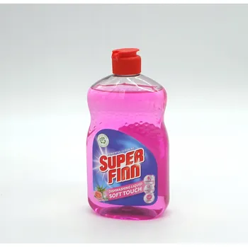 KONCENTROVANÝ JAR NA NÁDOBÍ SVĚŽÍ RŮŽOVÁ VŮNĚ SUPER FINN 0,5 L