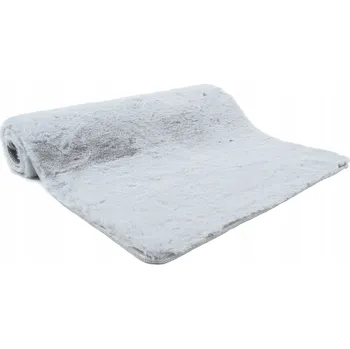 Koberec Koberec MADERA plyšový 60X100 SVĚTLE ŠEDÝ rabbit kožešina plyš kožešina králičí kožešiny