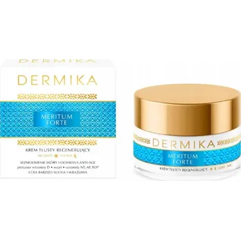 Pleťový krém Výživný krém na obličej Dermika Meritum 0 SPF pro den i noc 50 ml