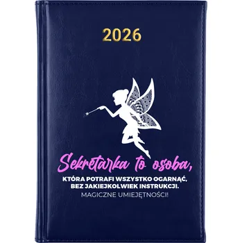 Kalendář Knižní kalendář 2026 A5 modrý