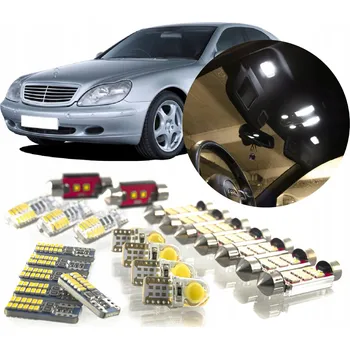 Osvětlení interiéru vozidel MERCEDES W220 - LED Sada Osvětlení Interiéru! VIP